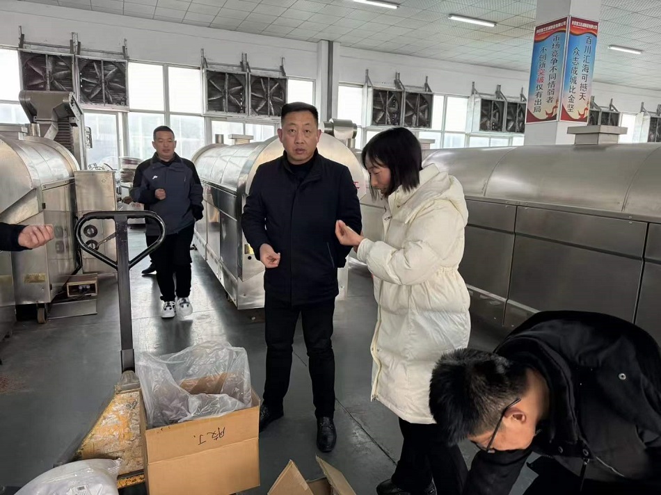 流水線炒貨機(jī)